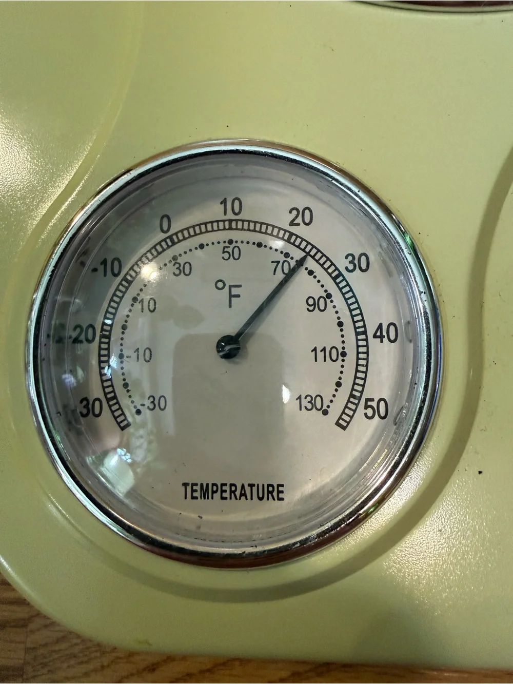 Vintage retro Kitchen Wall Clock With Timer